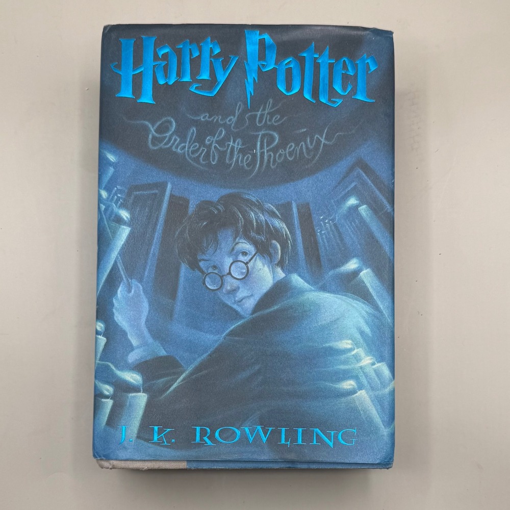 Harry Potter Order of the Phoenix Book First Edition Blue Hardcover